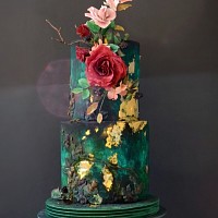 Forêt Enchantée gâteau de mariage Genève